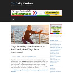 yoga burn negative reviews