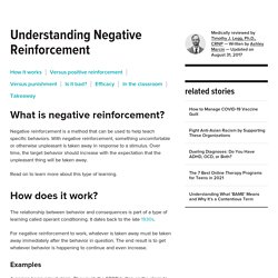 Negative Reinforcement: What Is It and How Does It Work?