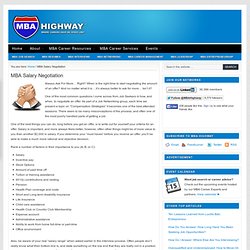 MBA Highway - MBA Job Search and Career Network