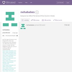 nehababes (nehababes) · ratings & reputation at Bitrated