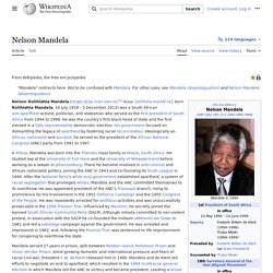 Nelson Mandela