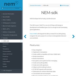 NEM Documentation