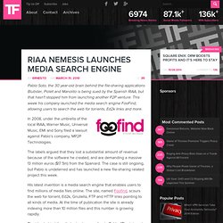 RIAA Nemesis Launches Media Search Engine