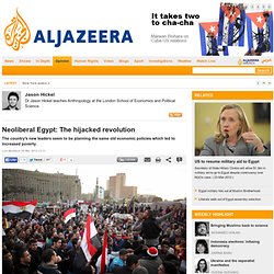 Neoliberal Egypt: The hijacked revolution