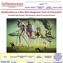 Neoliberalism as a New Form of Corporatism