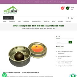 Buy Nepalese Temple Balls Online