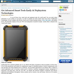 Get Advanced Smart Tools Easily At Nephsystem Technologies by Neph System