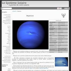 Neptune la 8ème planète