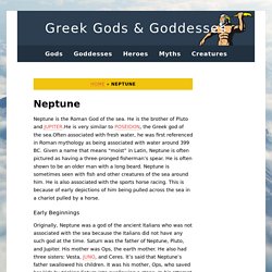 Facts and Information on the God Neptune