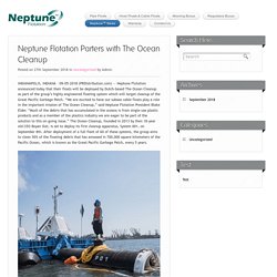 Ocean Cleanup Neptune