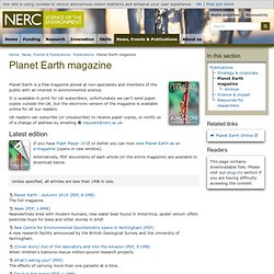Planet Earth magazine