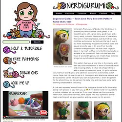 Free Amigurumi Crochet Patterns with love for the Nerdy » » Legend of Zelda – Toon Link Play Set with Pattern