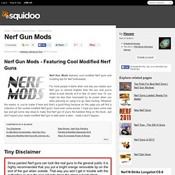 Nerf Gun Mods