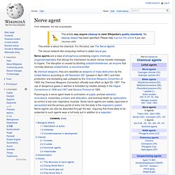 Nerve agent - Wiki
