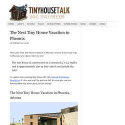 The Nest Tiny House Vacation in Pheonix