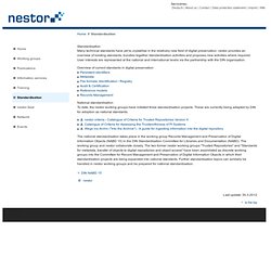 nestor - Standardisation
