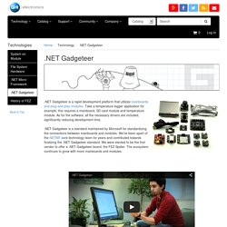 .NET Gadgeteer