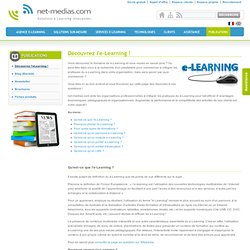Conseil & developpement e-Learning