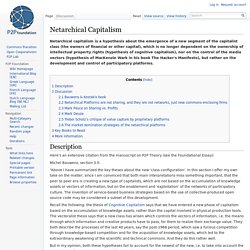 Netarchical Capitalism