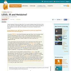 Lego's, IR and Netduino?