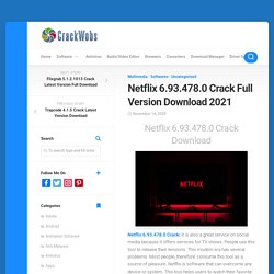 Netflix 6.93.478.0 Crack Full Version Download