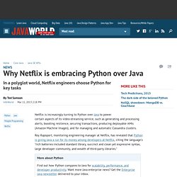 Why Netflix is embracing Python over Java