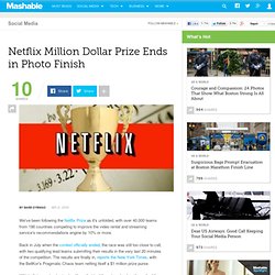 Netflix Million Dollar Prize Ends in Photo Finish