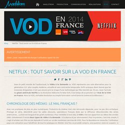 Netflix : Tout savoir sur la VOD en France