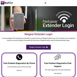 Netgear Extender Login / Setup