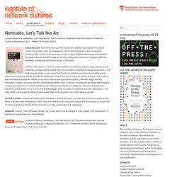 Nettitudes, Let's Talk Net Art