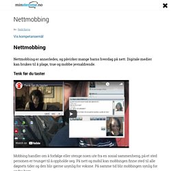Nettmobbing - Min Stemme