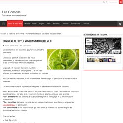 Comment nettoyer vos reins naturellement - Les Conseils