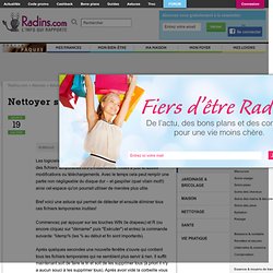 Nettoyer son Windows sur Radins.com