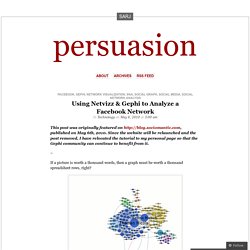 Using Netvizz & Gephi to Analyze a Facebook Network « persuasion