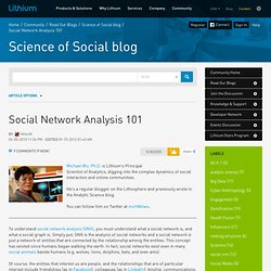 Social Network Analysis 101