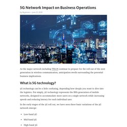 5G Network Impact on Business Operations