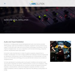 Audio Visual Installation Companies