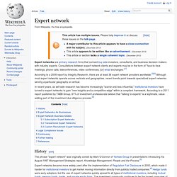 Expert network