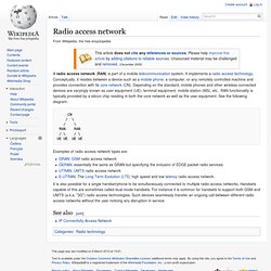 Radio access network