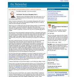 the Networker - Casting Networks Monthly Newsletter