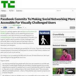 Facebook Commits To Making Social Networking More Accessible For