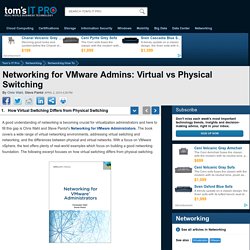Networking for VMware Administrators: Book Excerpt