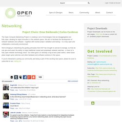 Networking » Open Compute Project