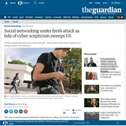 Social networking under fresh attack as tide of cyber-scepticism sweeps US