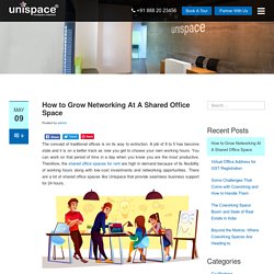 How to Grow Networking at a Shared Office Space