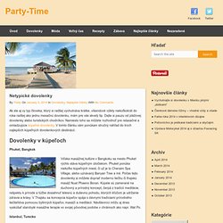 Netypické dovolenky - Party-Time