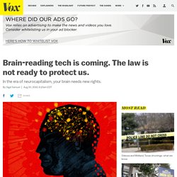 Neurocapitalism: Facebook and Neuralink are building brain-reading tech