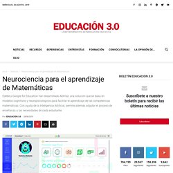 Neurociencia para el aprendizaje de Matemáticas