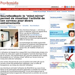Neurofeedback: le "mind-mirror" permet de visualiser l'activité de son cerveau pour divers entraînements