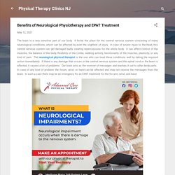 Benefits of Neurological Physiotherapy and EPAT Treatment